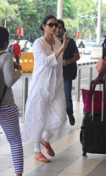 Tabu snapped at airport in Mumbai on 5th May 2015